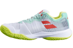 Женские кроссовки для падела Babolat Jet Ritma - grey/spring bouquet