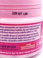 Fazer Xylimax Moomin Пастилки с ксилитом со вкусом малины 90 г (из Финляндии)