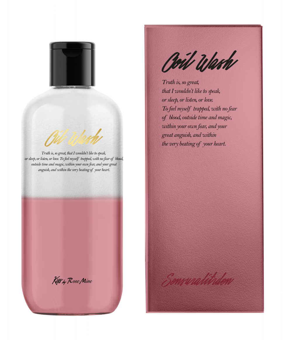 Kiss by Rosemine Гель для душа ДРЕВЕСНО-МУСКУСНЫЙ АРОМАТ Fragrance Oil Wash - Glamour Sensuality,300