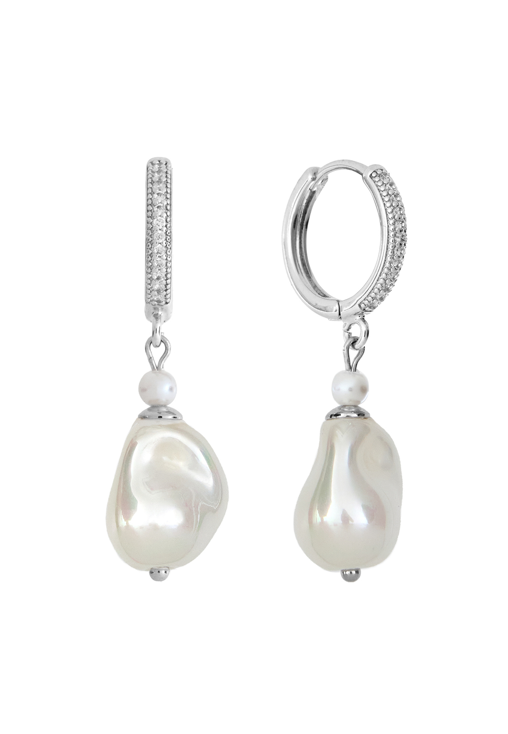 91003551 Серьги Selena Pearls