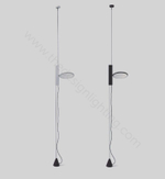 Floor - Pendant design lamp Ok by Flos (Black)