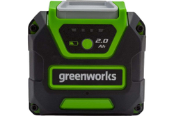 Аккумуляторная батарея GREENWORKS с USB разъемом  G40USB2, 40V, 2А*ч 2939407