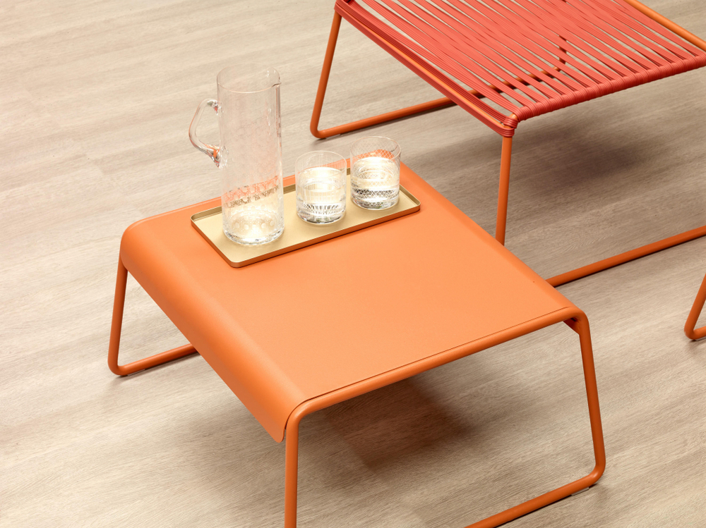 Столик кофейный Scab Design Lisa Lounge Side Table, терракотовый