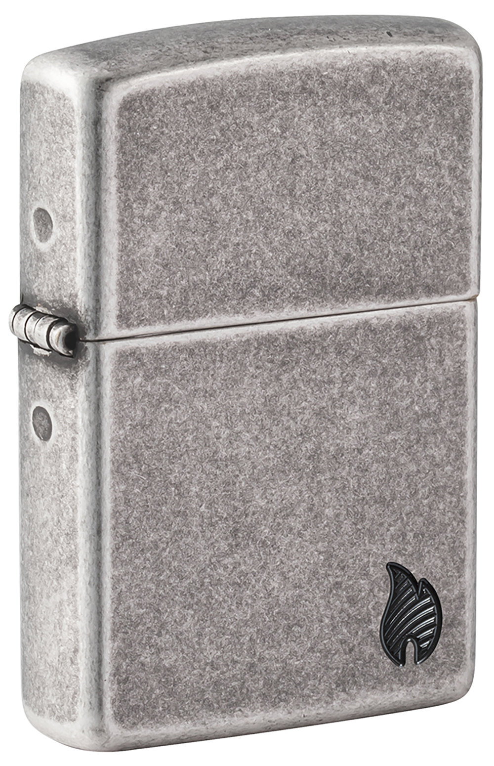 Зажигалка ZIPPO Armor Пламя c античным серебристым покрытием | Flame Antique Silver, латунь/сталь, с
