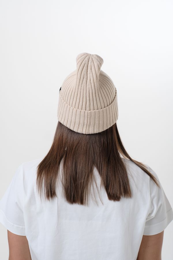 Шапка Ordinary Beanie Бежевая - фото 6