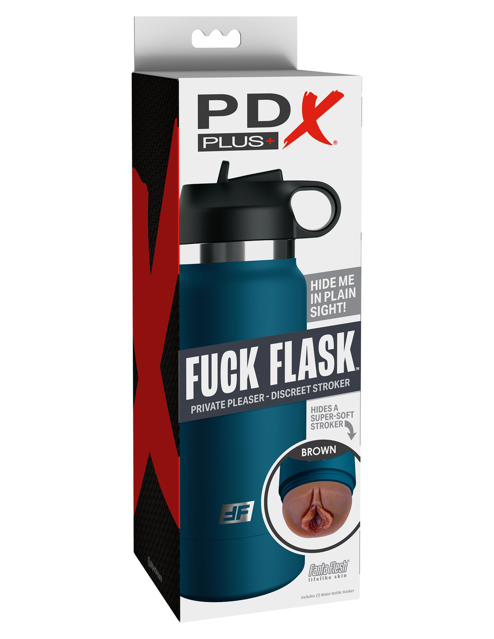 Мастурбатор Fap Flask Thrill Seeker Discreet Stroker Мулатка - Frosted Pipedream RD62729PD