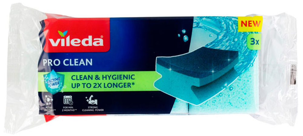 Губка Pro Clean 3 шт