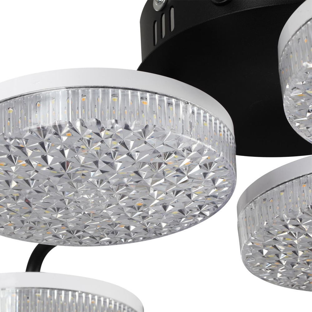 8236/6CL LN Люстра LED 85Вт 3000/4000/6000К 220В IP20 LEDIO