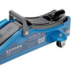 Домкрат гидравлический подкатной, 2т Low Profile, 80-380 мм, в пласт. кейсе Stels
