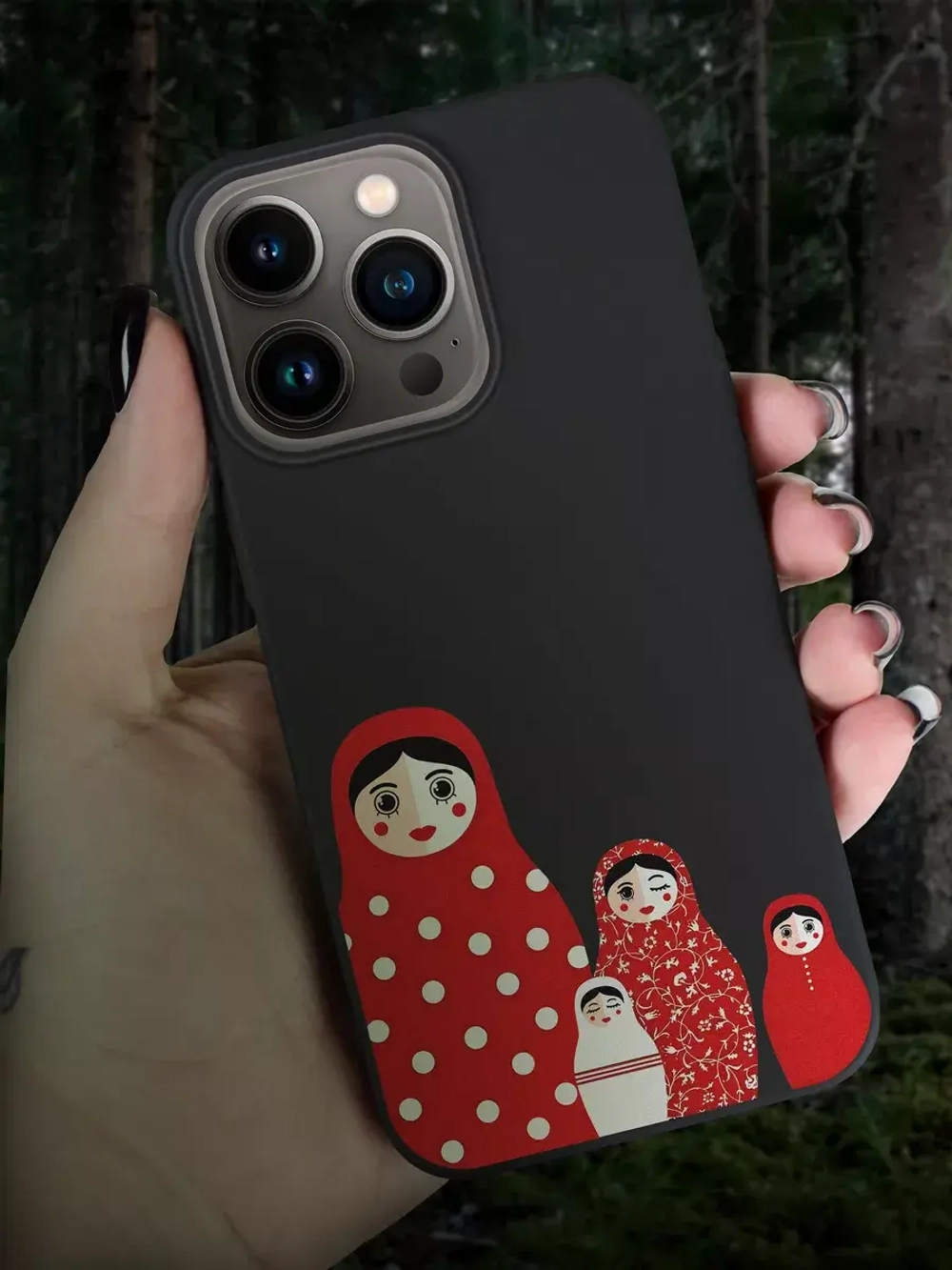 Чехол на iPhone 13 Pro с принтом
