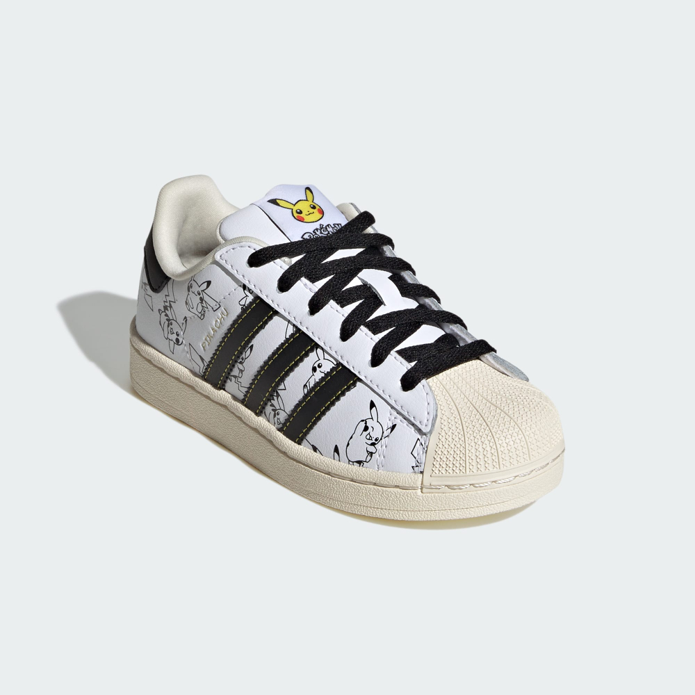 Adidas Adidas Кроссовки Pokemon Superstar II, белый/черный