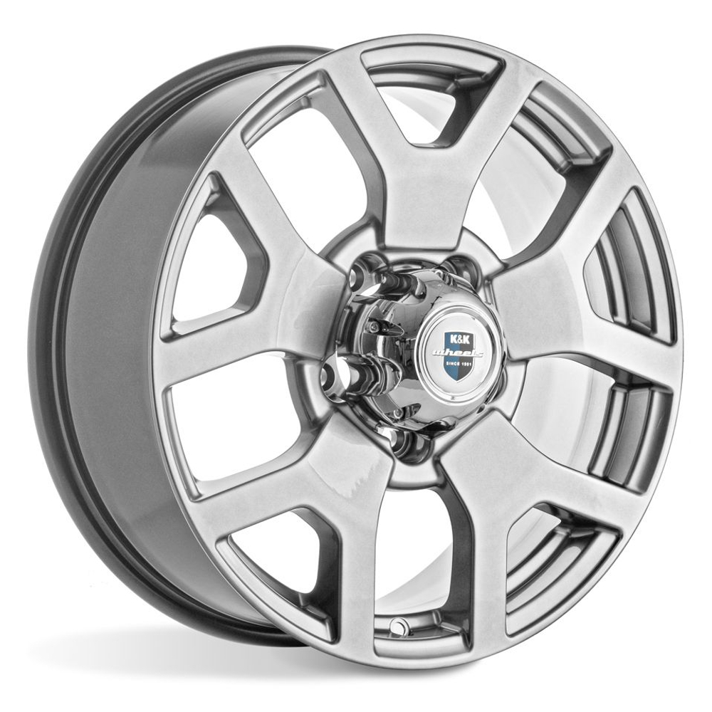 Диск Литой КиК Намиб (КС929) 7 x R18 5x139.7 D108.5 ET35 Дарк платинум
