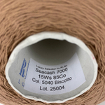 SEACASH - Ri.Go.; 15% кашемир, 85% хлопок; 700м/100гр; col.5040 Biscotto, цвет: бисквит.
