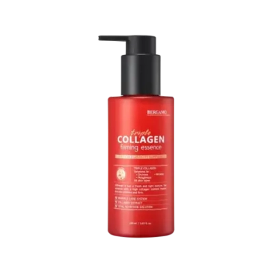 Bergamo Triple Collagen Firming Essence 150 ml,Укрепляющая эссенция с тройным коллагеном 150 мл