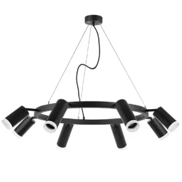 Люстра подвесная 8*GU10 LR0188743740 черный Rullo Lightstar