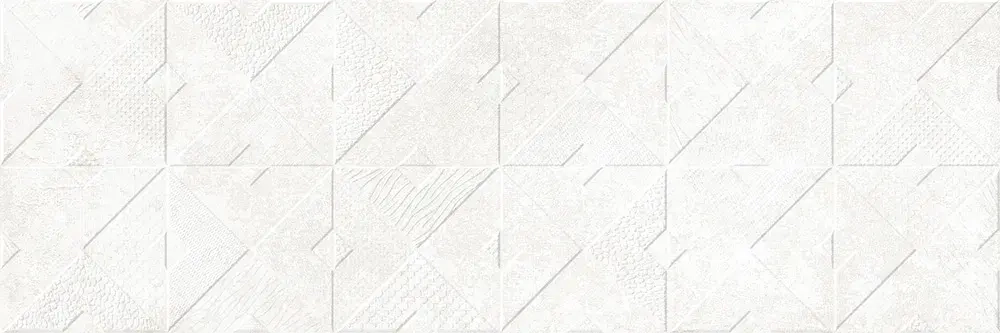 Настенная плитка ALMA Ceramica TWA11MAS024 Mars 60x20 белая матовая под геометрию