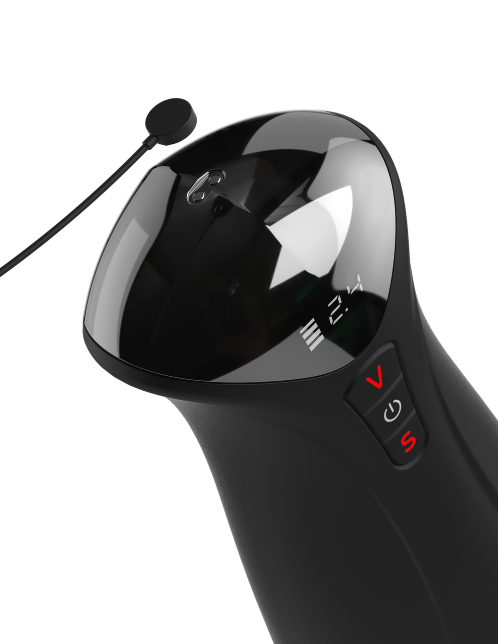 Мастурбатор в колбе с вибрацией Fuck-O-Matic Pro XL Pipedream RD55221PD
