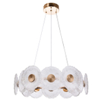 Подвесная светодиодная люстра Arte Lamp CHERISH A2097LM-90GO