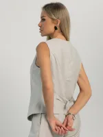 Жилет Блюз (светло-серый) Б16203-16М LT Collection