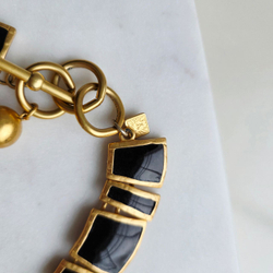 Колье Anne Klein графитовая мозаика