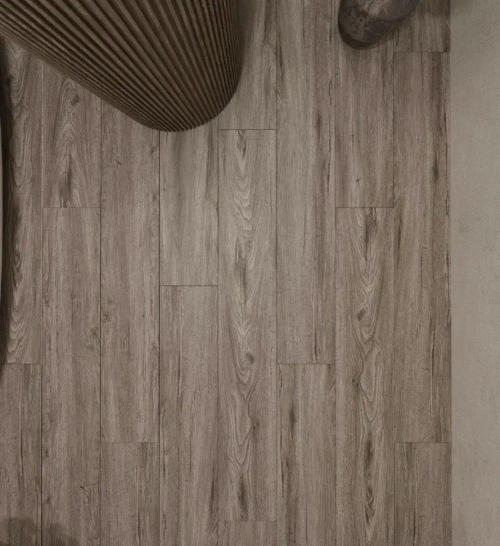Каменный SPC ламинат AlixFloor City Line Дуб бергамо серый