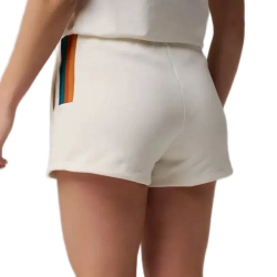 Женские теннисные шорты Roland Garros Color Lines - ecru