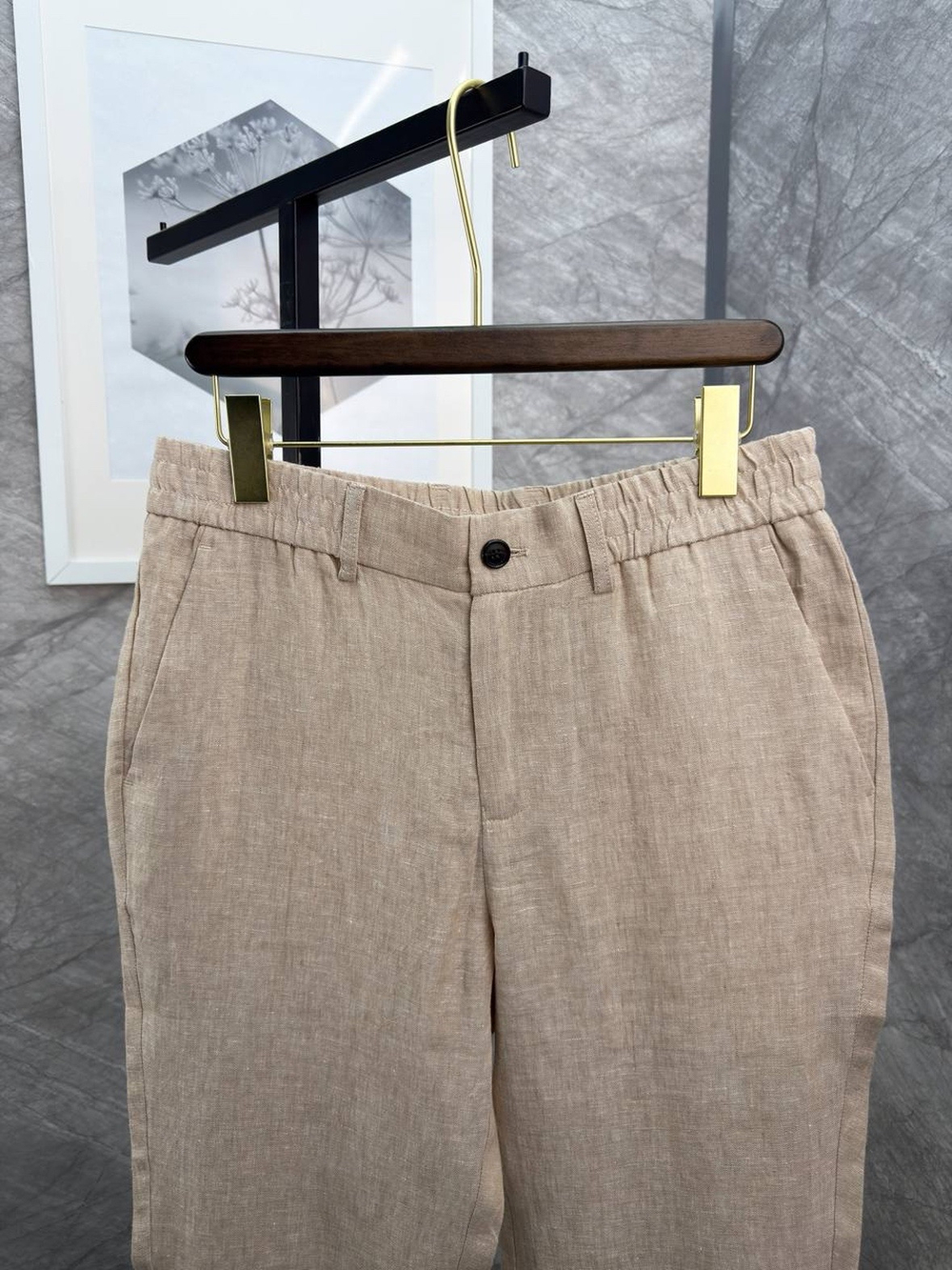 Льняной костюм Zegna