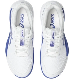 Детские теннисные кроссовки Asics Gel-Resolution X GS - white/dark cobalt