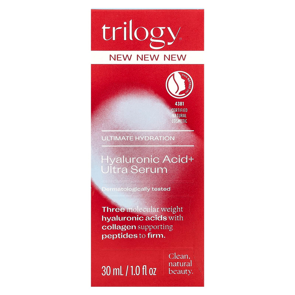 Trilogy, сыворотка с гиалуроновой кислотой, 30 мл (1 жидк. унция)