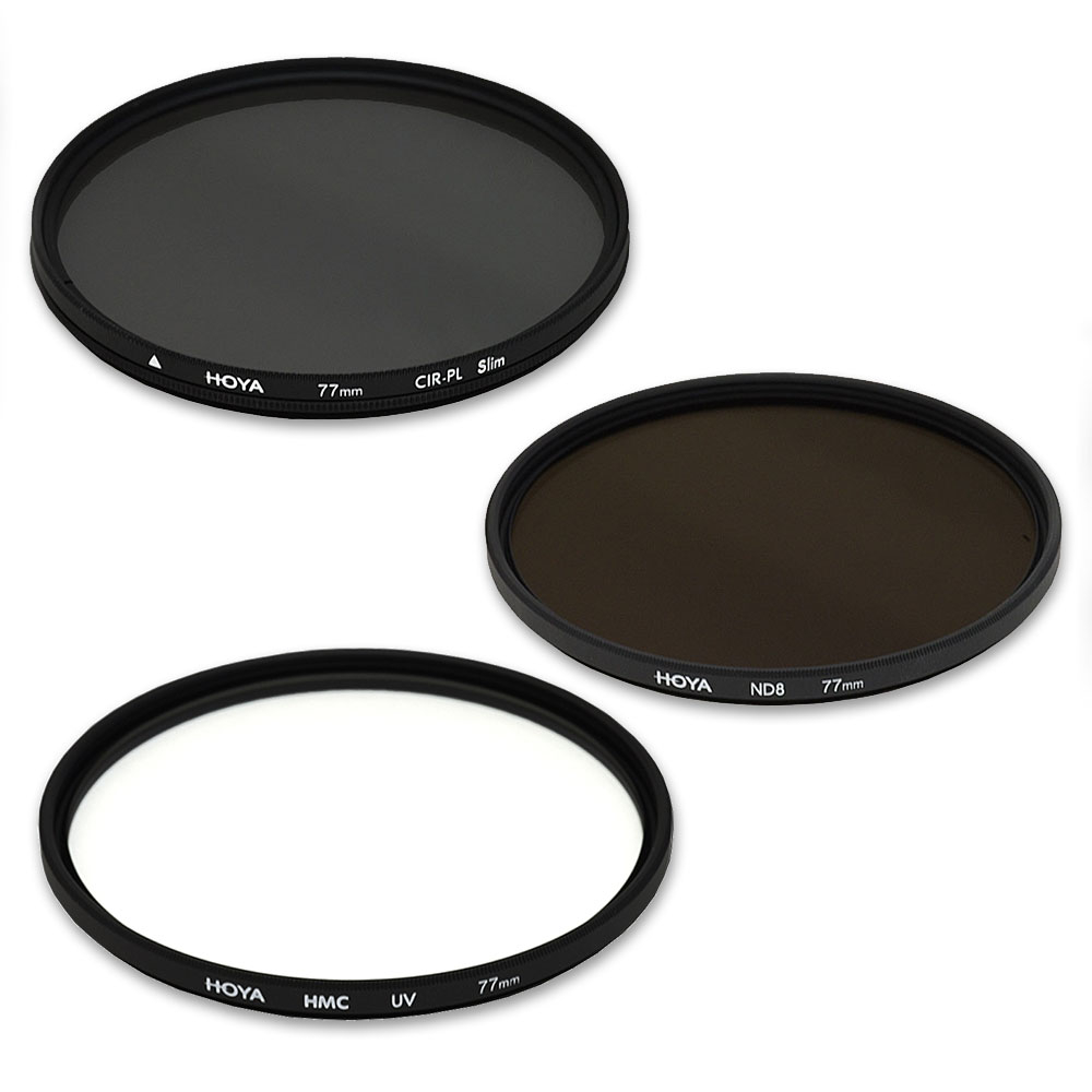 Светофильтр Hoya Digital Filter Kit II UV (C) HMC, PL-CIR, NDX8 комплект 77mm