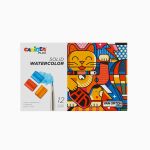 Краска акварель в кюветах 12 цв, Carioca Plus 45210