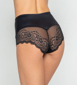 Трусики 64121 Pandora Coquette Revue (black-nude черный 48(54))