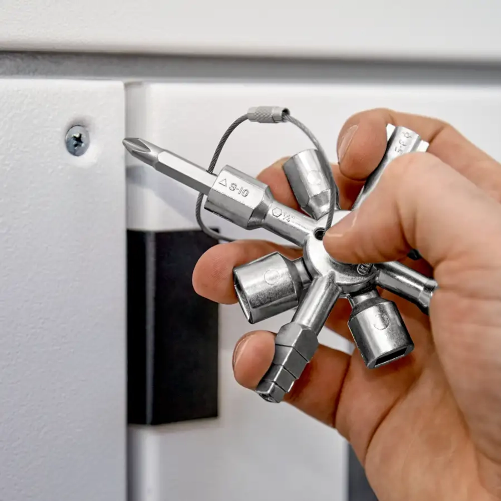 Ключ для шкафов TwinKey® 92 мм Knipex 00 11 01