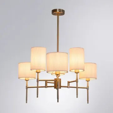 Люстра на штанге 6*Е14 A4108LM-6SS серебристый DEBORA Arte Lamp