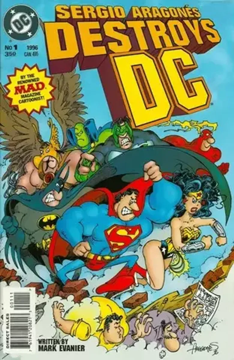 Sergio Aragones Destroys DC #1