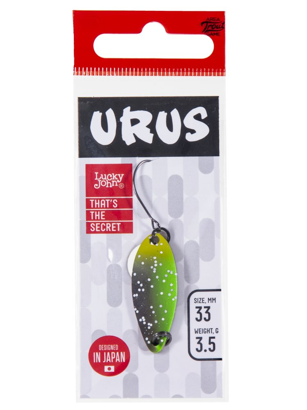 Блесна LUCKY JOHN URUS 3.5 г, цвет 081