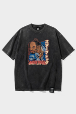 Футболка SHMOT "JAPAN SD" GARMENT DYE Черный