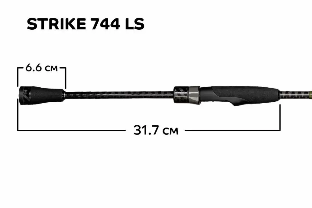 Спиннинг Strike 744ULS, 2-12 гр, 224 см от CF