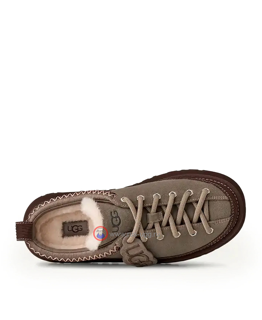 UGG HERITAGE LACE-UP SLIPPER Dried-Oregano