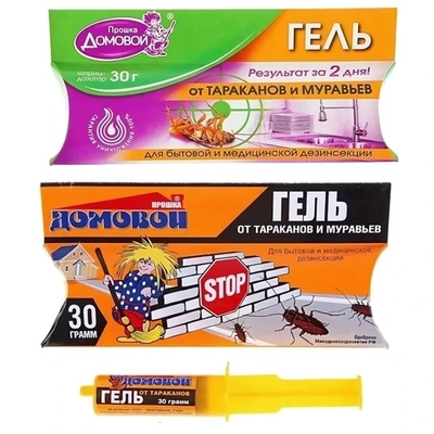 Гель от тараканов «Домовой Прошка» 30 г (шприц)
