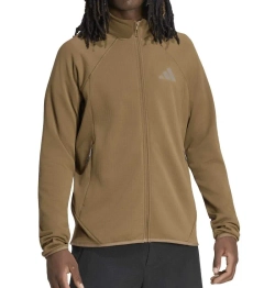 Мужская теннисная кофта Adidas Terrex Xperior Climawarm+ Ventknit Fleece - brown oxide