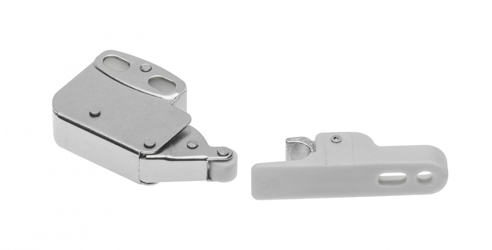 Нажимная защелка для люков Mini Latch GTV с ответной частью