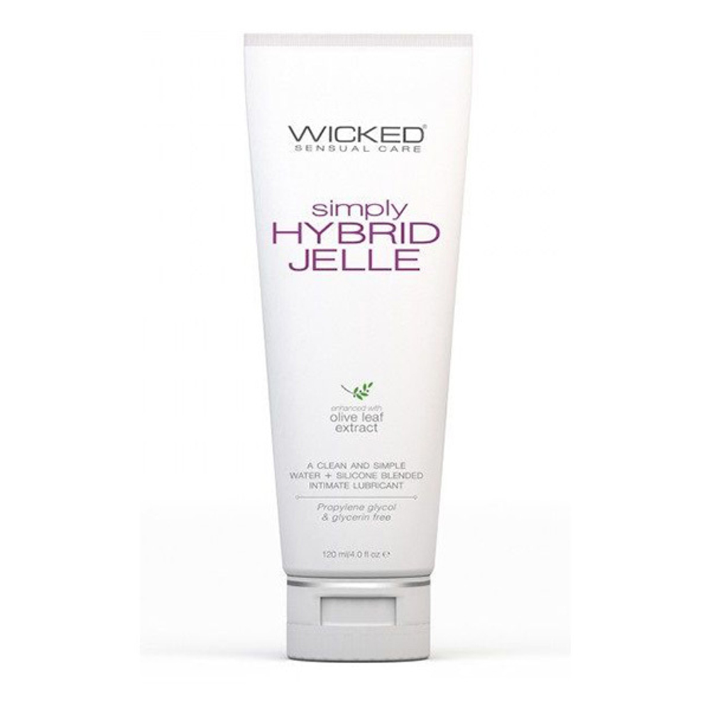 Гель-лубрикант на водно-силиконовой основе Wicked Simply Hybrid Jelle 120мл