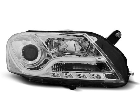Передние фары chrome tube light для VW Passat B7