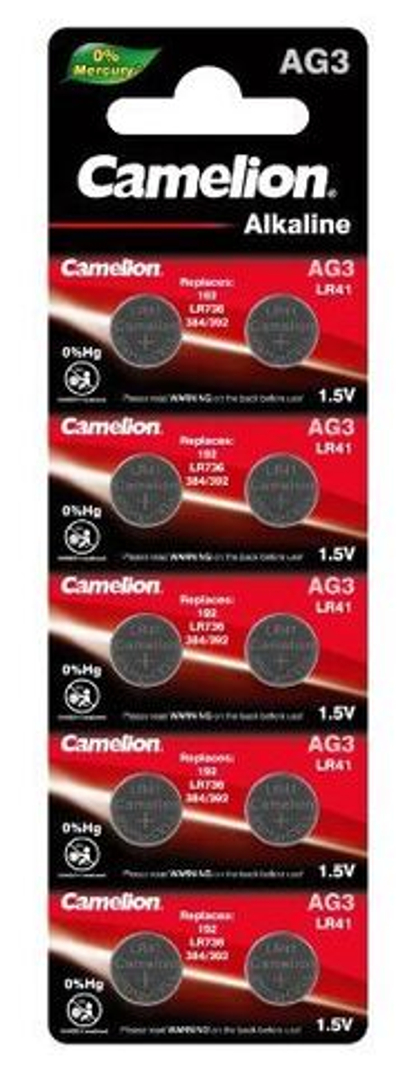 Camelion AG3 BL10 392 SR-41 уп.100