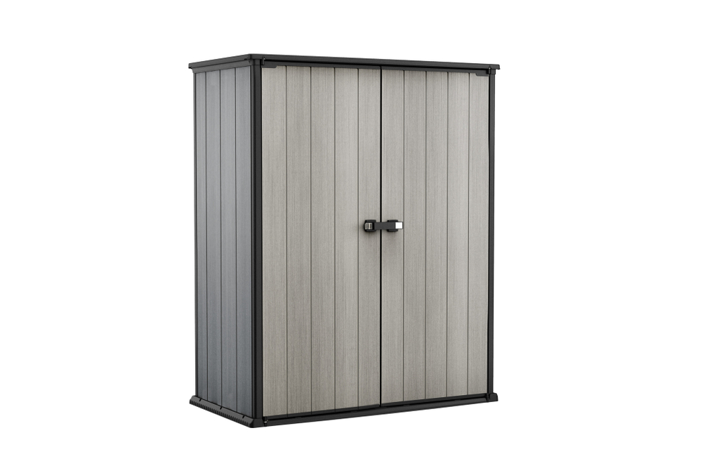 Уличный шкаф пластиковый Keter High Store Plus 1400 л