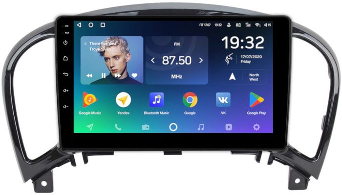 Магнитола для Nissan Juke 1 2014-2019 (поддержка 360) - Teyes CC2 PLUS монитор 9" QLED, Android 10, Быстрая, SIM-слот
