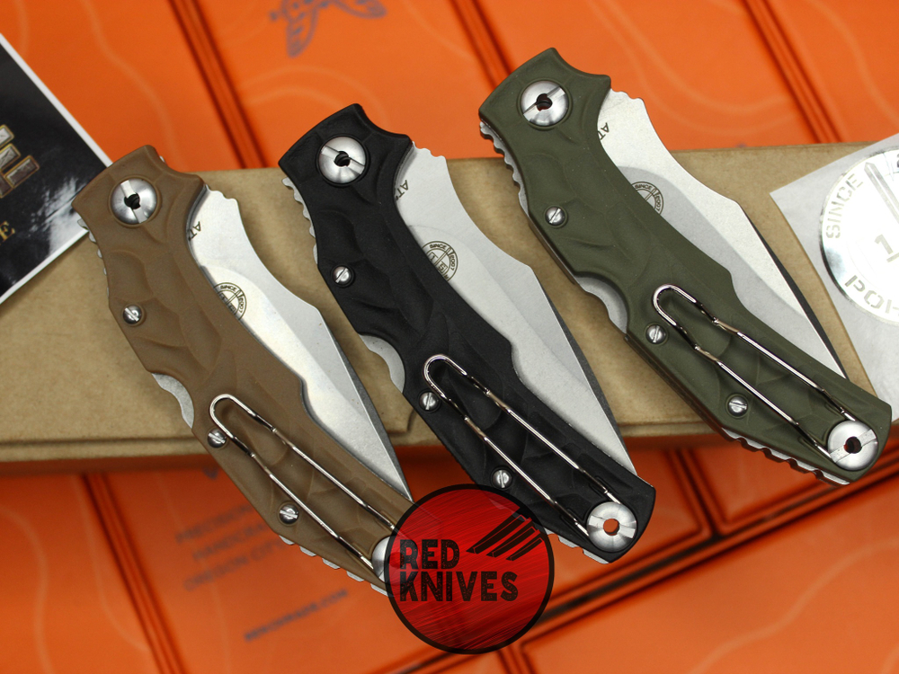Нож Pohl Force Bravo One Plain Edge - черная рукоять
