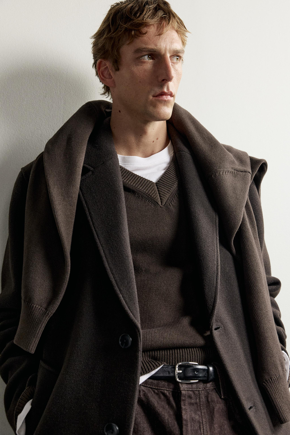 ПАЛЬТО RELAXED FIT ИЗ ШЕРСТИ — ZARA