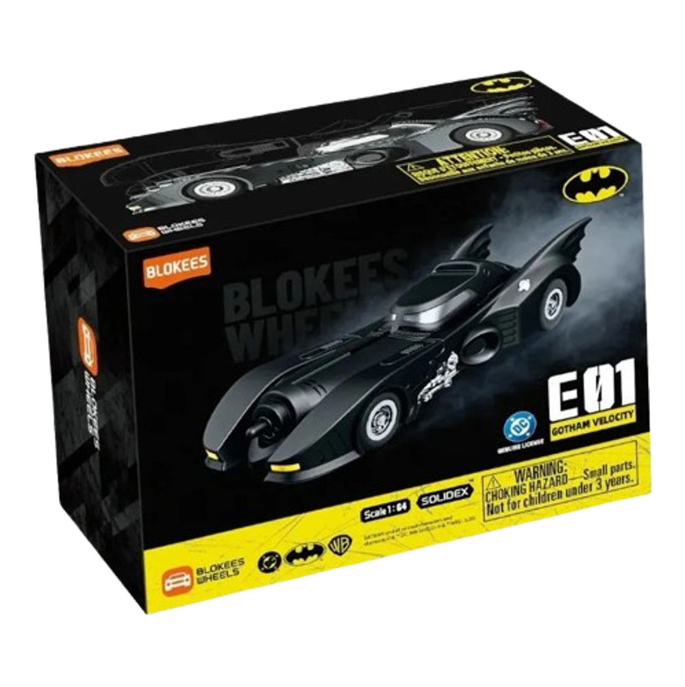 Рандомная фигурка Blind Box Blokees Конструктор-машинка Batmobile Галакси Бэтмен
